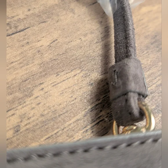 NWT Thacker Le Pouch Leather Suede Crossbody Bag - Picture 7 of 9